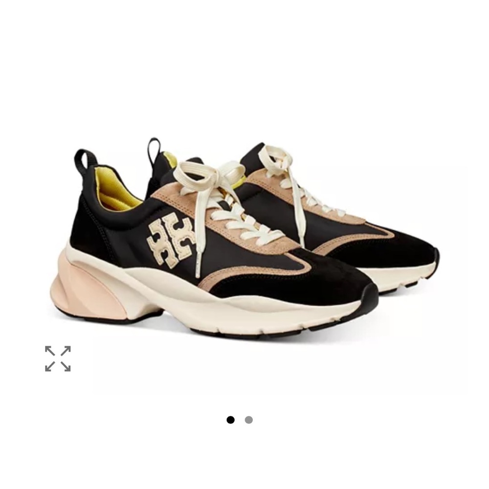 Tory Burch Women's Good Luck trainer Sneaker - Picture 2 of 11